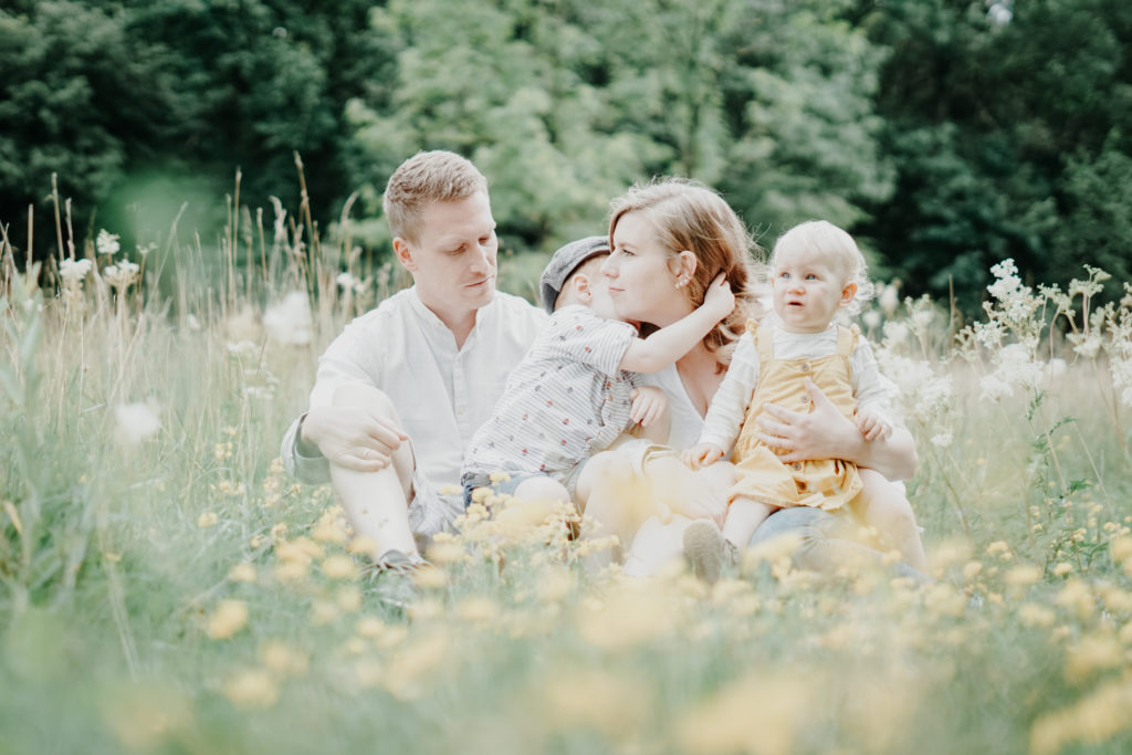 Familie Fotoshooting Outdoor